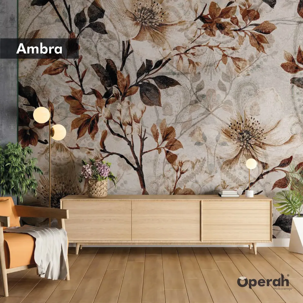 OPERAH Wallcoverings: rivestimenti murali decorativi professionali in vinile accoppiato a tessuto non tessuto