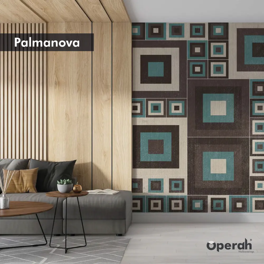 OPERAH Wallcoverings: rivestimenti murali decorativi professionali in vinile accoppiato a tessuto non tessuto